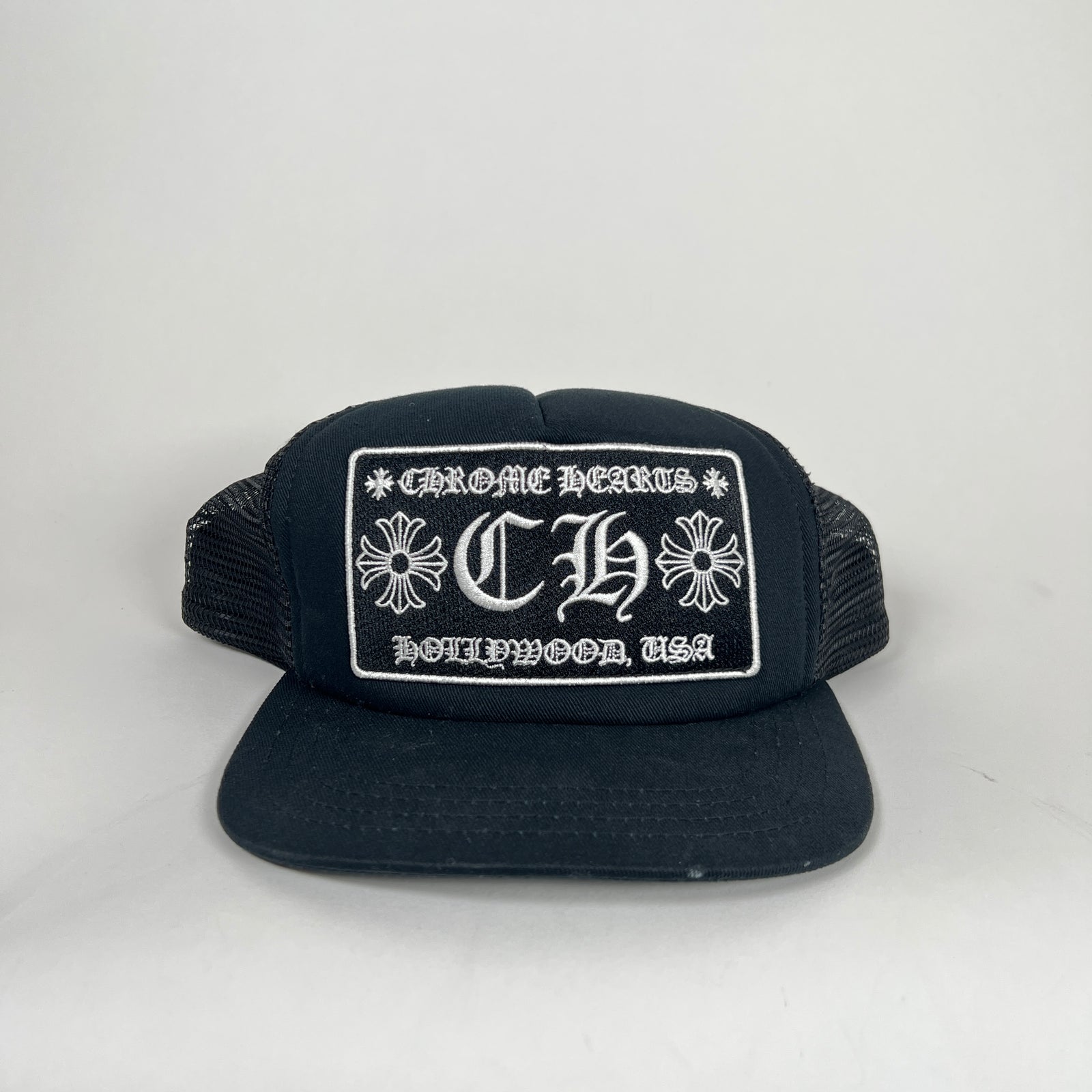 Chrome Hearts Black CH Hollywood Trucker