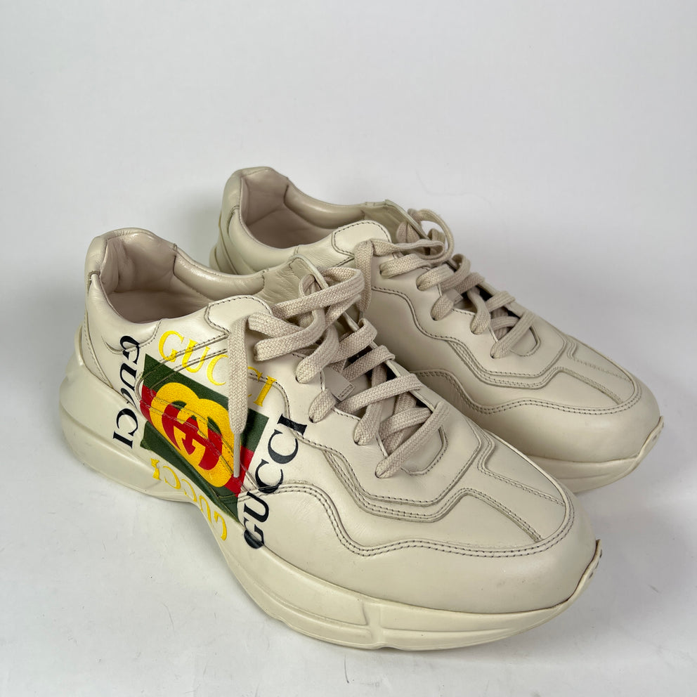 Gucci Vintage GG Logo Rhyton Sneaker