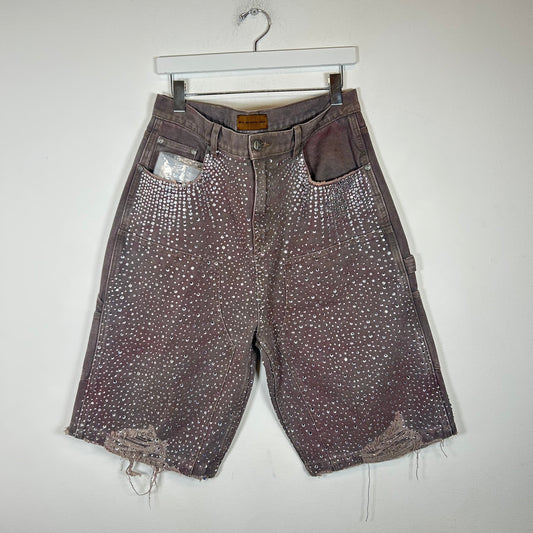 Birth Of Royal Child Brown 20k Diamond Jorts Size L