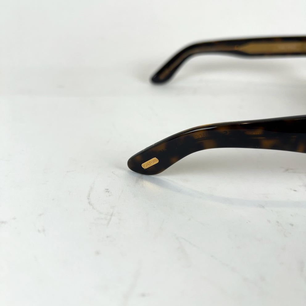 Tom Ford x Zeiss 'Icon' Tortoise Sunglasses