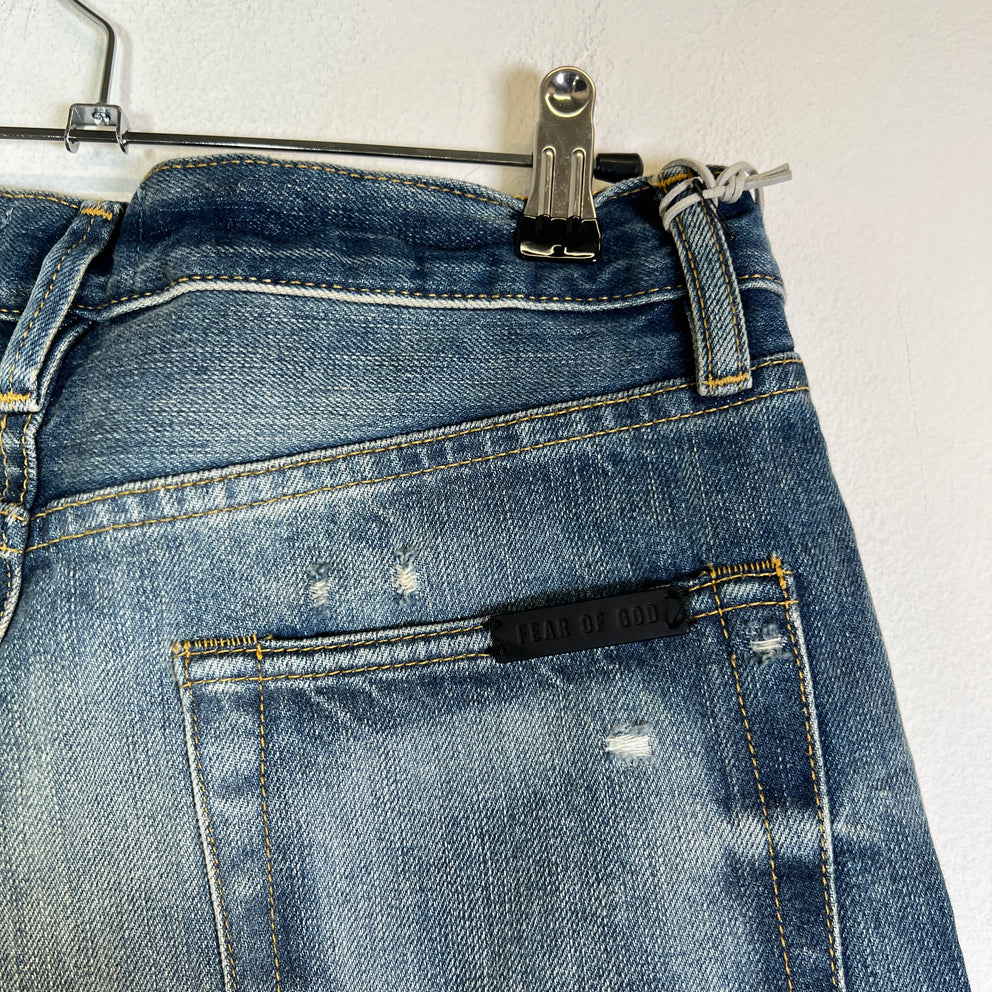 Fear Of God 7th Collection 3 Year Vintage Wash Denim Jeans Size 31