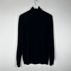 Brunello Cucinelli Black Turtleneck Sweater Size L