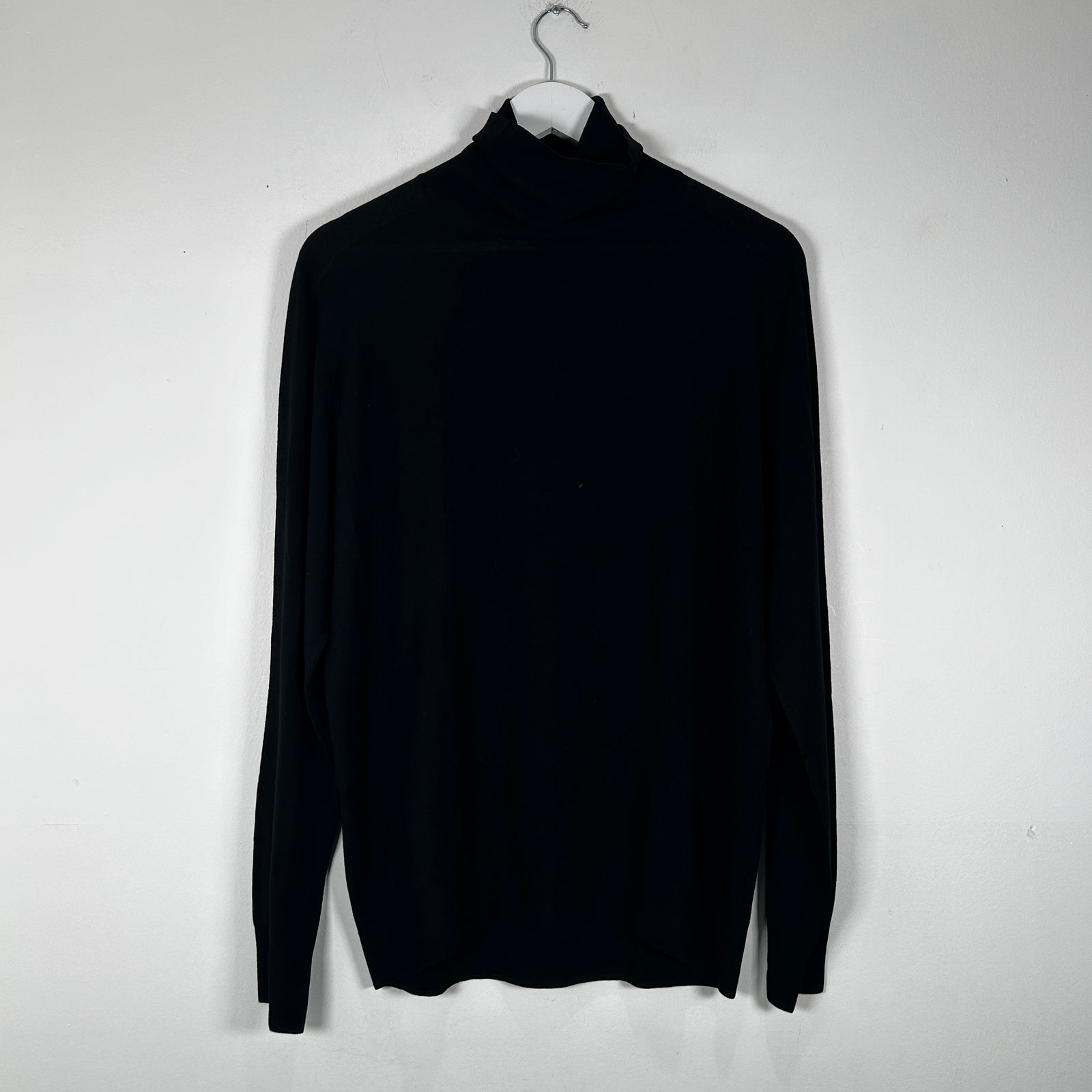 Brunello Cucinelli Black Turtleneck Sweater Size L