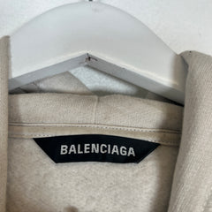 Balenciaga Beige Hooded Vest Size M