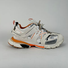 Balenciaga Orange/White Track Sneaker Size 12
