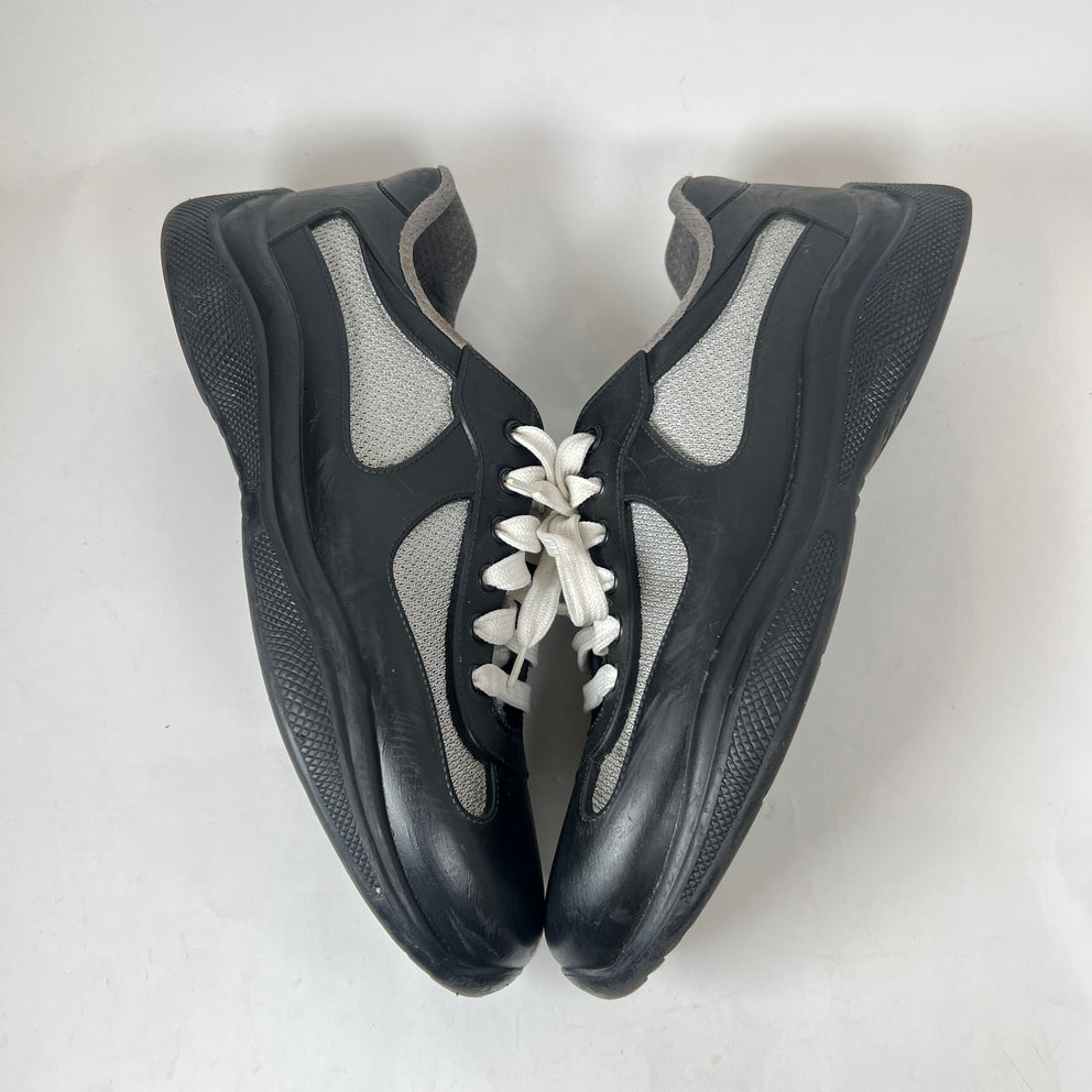 Prada Black Rubber America Cups Size 42