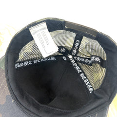 Chrome Hearts Camo 'CH' Trucker Hat