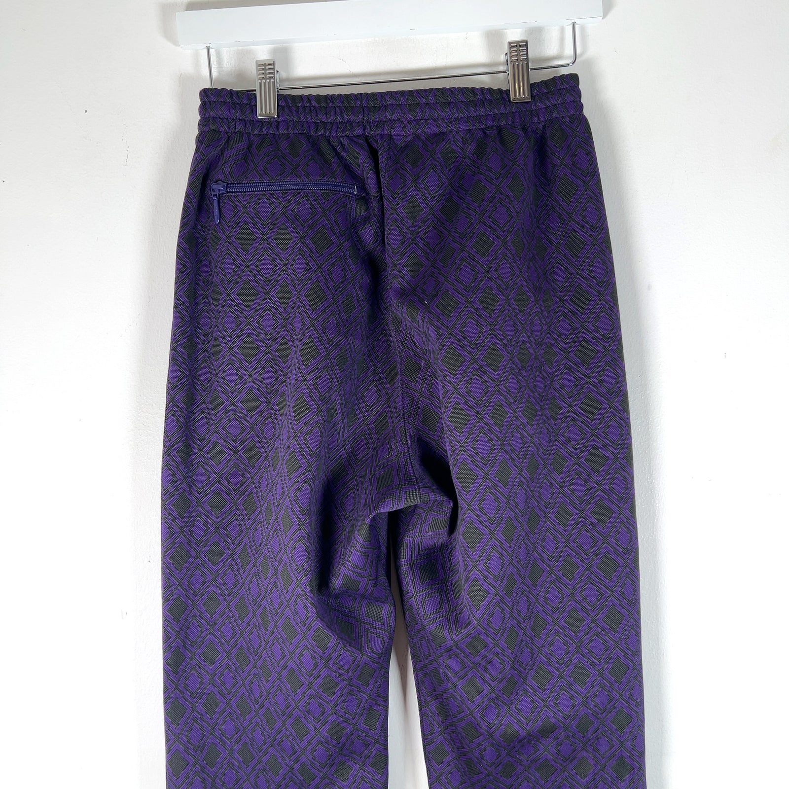 Needles Diamond Chevron Pattern Narrow Pants