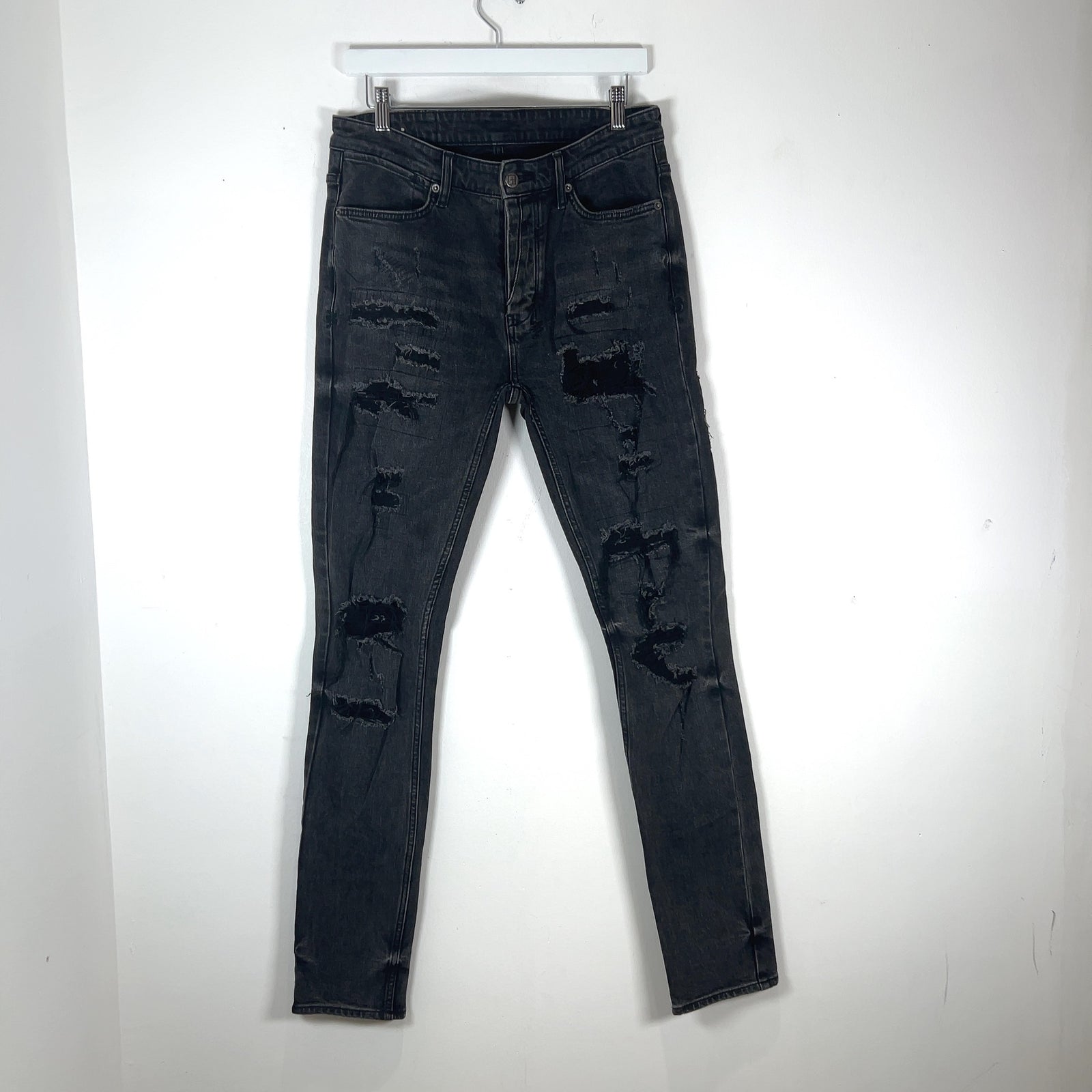 Ksubi 'Dynamite Trash' Distressed Skinny Denim Jeans