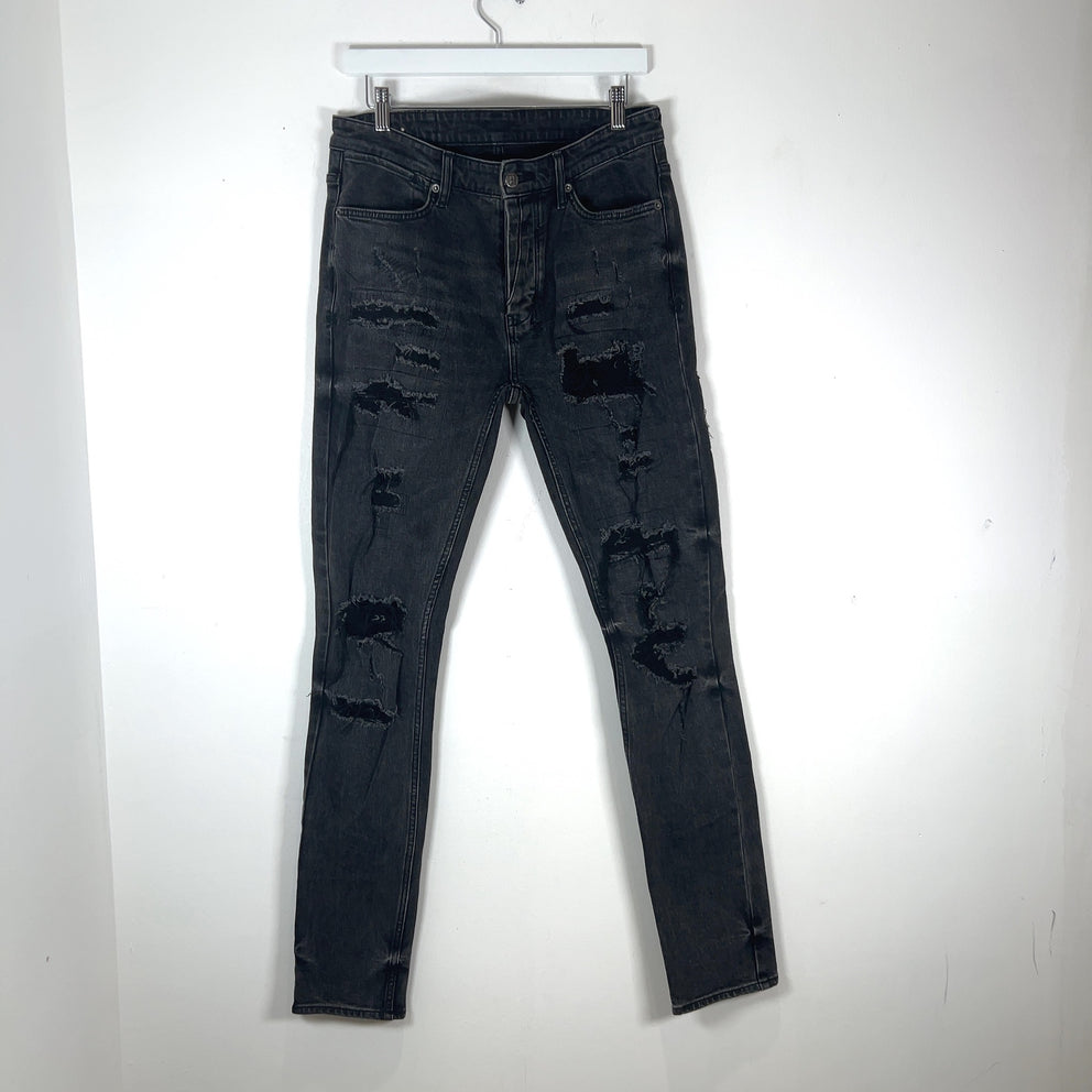 Ksubi 'Dynamite Trash' Distressed Skinny Denim Jeans