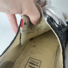Maison Mihara Yasuhiro Distressed Canvas Low Top Sneaker