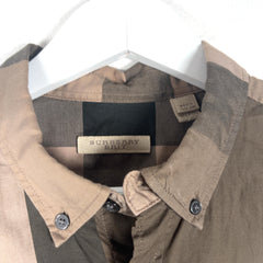 Burberry Big Plaid Button-Up Shirt