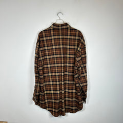 Amiri Brown/Tan Flannel Size L