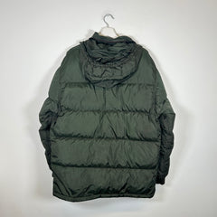 Prada Green Hooded Puffer Jacket Size S