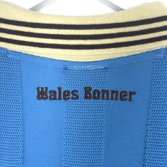 Wales Bonner x Adidas Knitted Striped Collar Soccer Jersey Shirt