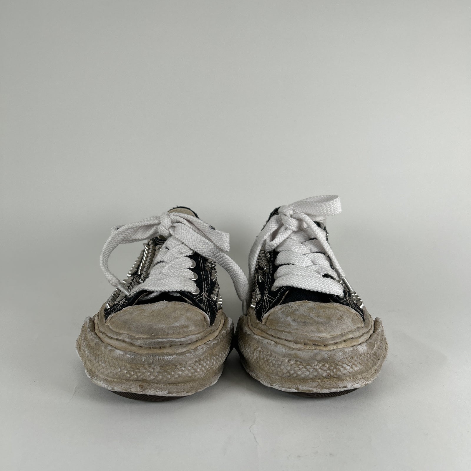 Maison Mihara Yasuhiro Spiked Studded Classic Low Tops Size 38