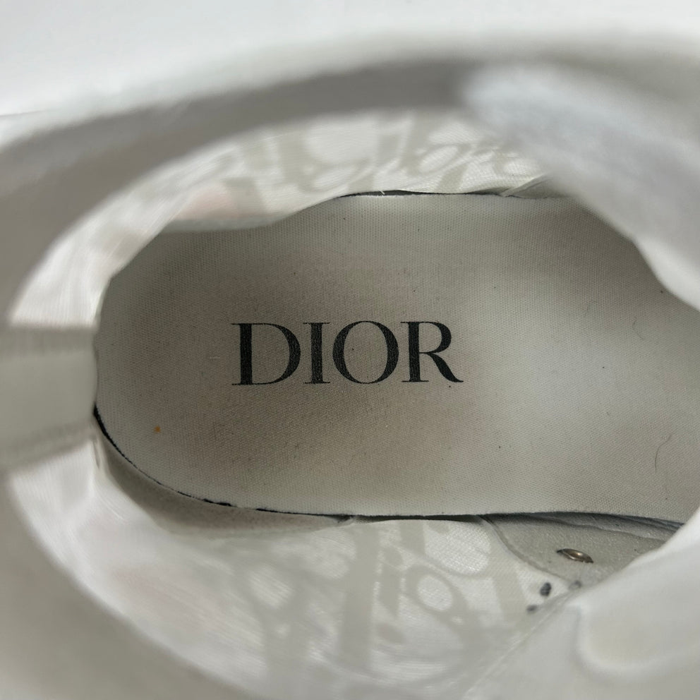 Dior B23 White High Top Sneakers Size 37