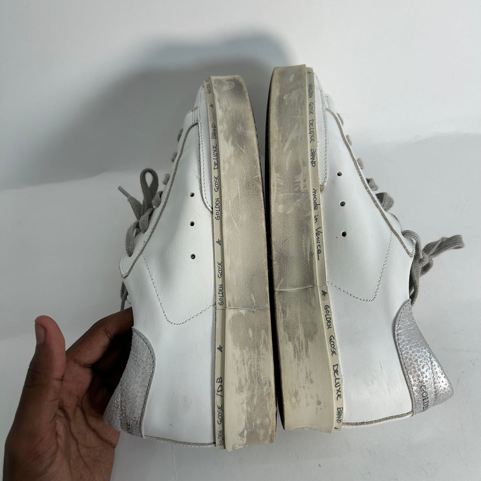 GGDB Hi Star Classic White/Silver Size 38