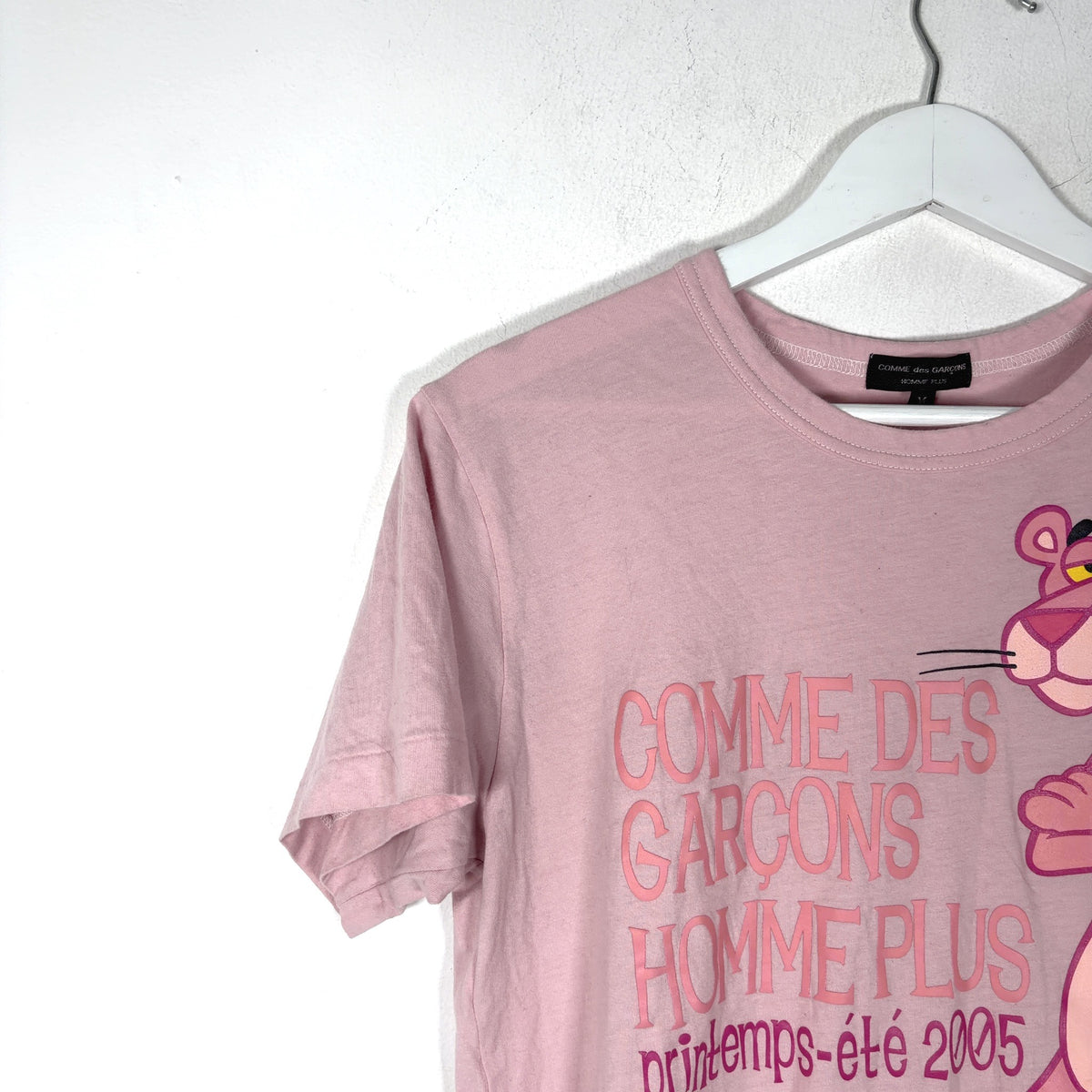 Comme Des Garcons Homme Plus Pink Panter 2005 T-Shirt