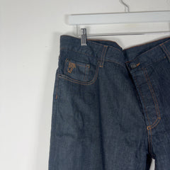 Versace Medusa Pocket Logo Straight Fit Denim Jeans