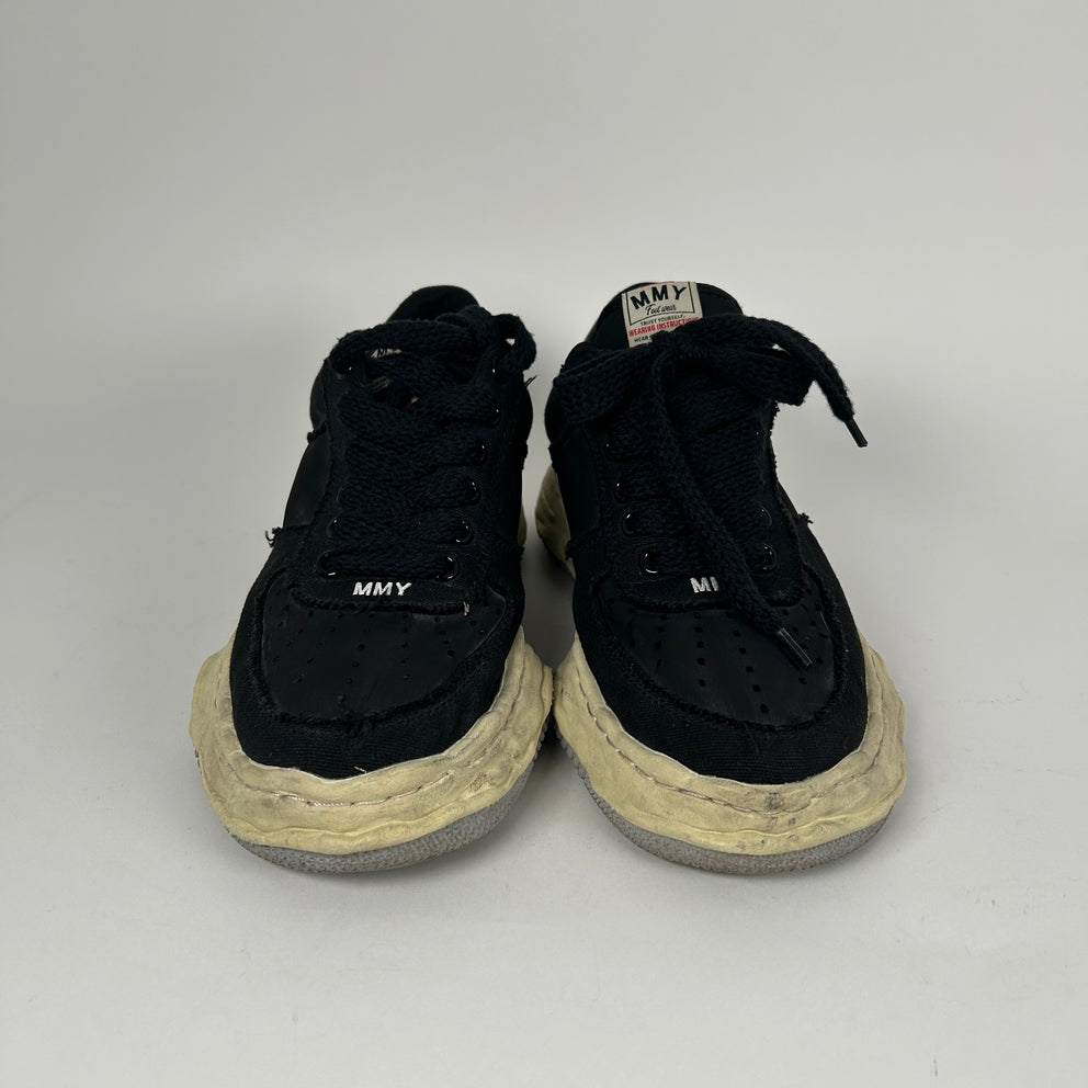 MMY Wayne Black Low Top Sneakers Size 44
