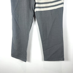 Thom Browne Woostered Woven Wool 4-Bar Pants
