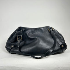 Gucci Black Abbey Calfskin Leather Bag