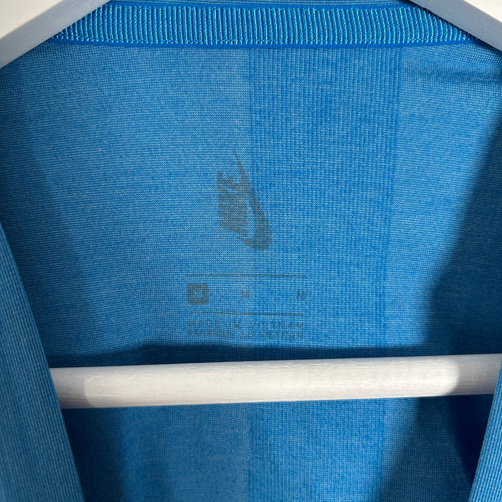 Off-White x Nike Dri-Fit Blue 'Sport' Long-Sleeve Shirt Size M