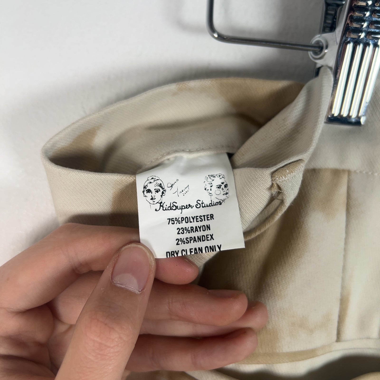KidSuper 'String Theory' Suit Pants