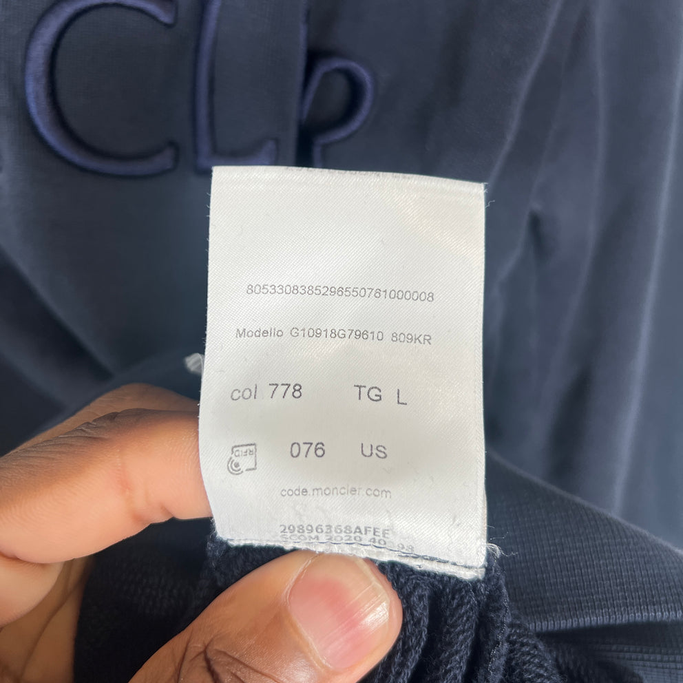 Moncler Navy Maglia Girocollo Crewneck Size L