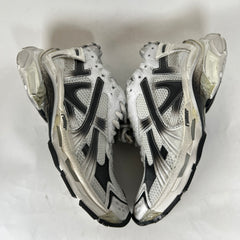 Balenciaga White/Black Gradient Runner Size 45