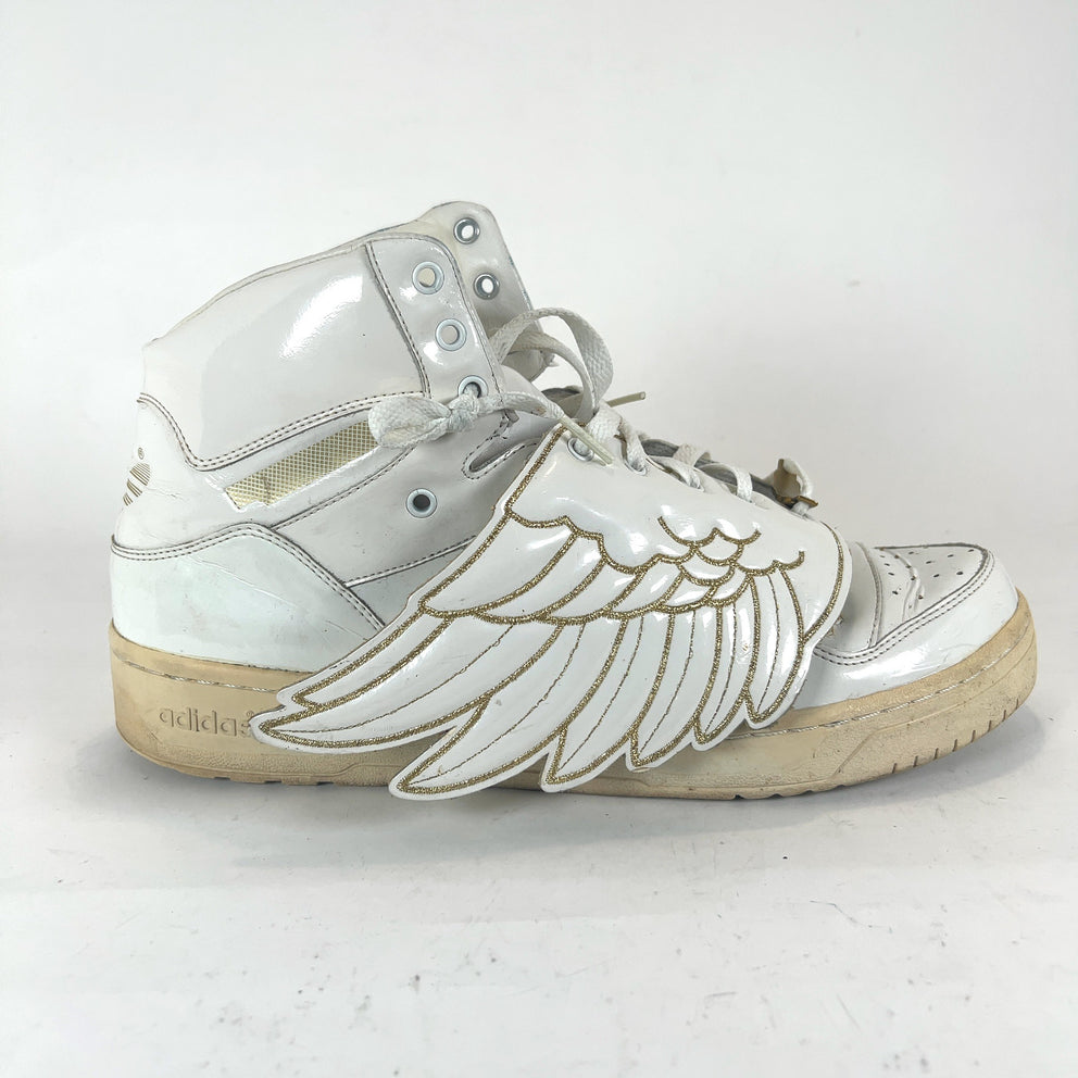 Jeremy Scott x Adidas SS10 Golden Wings Hightop Sneakers