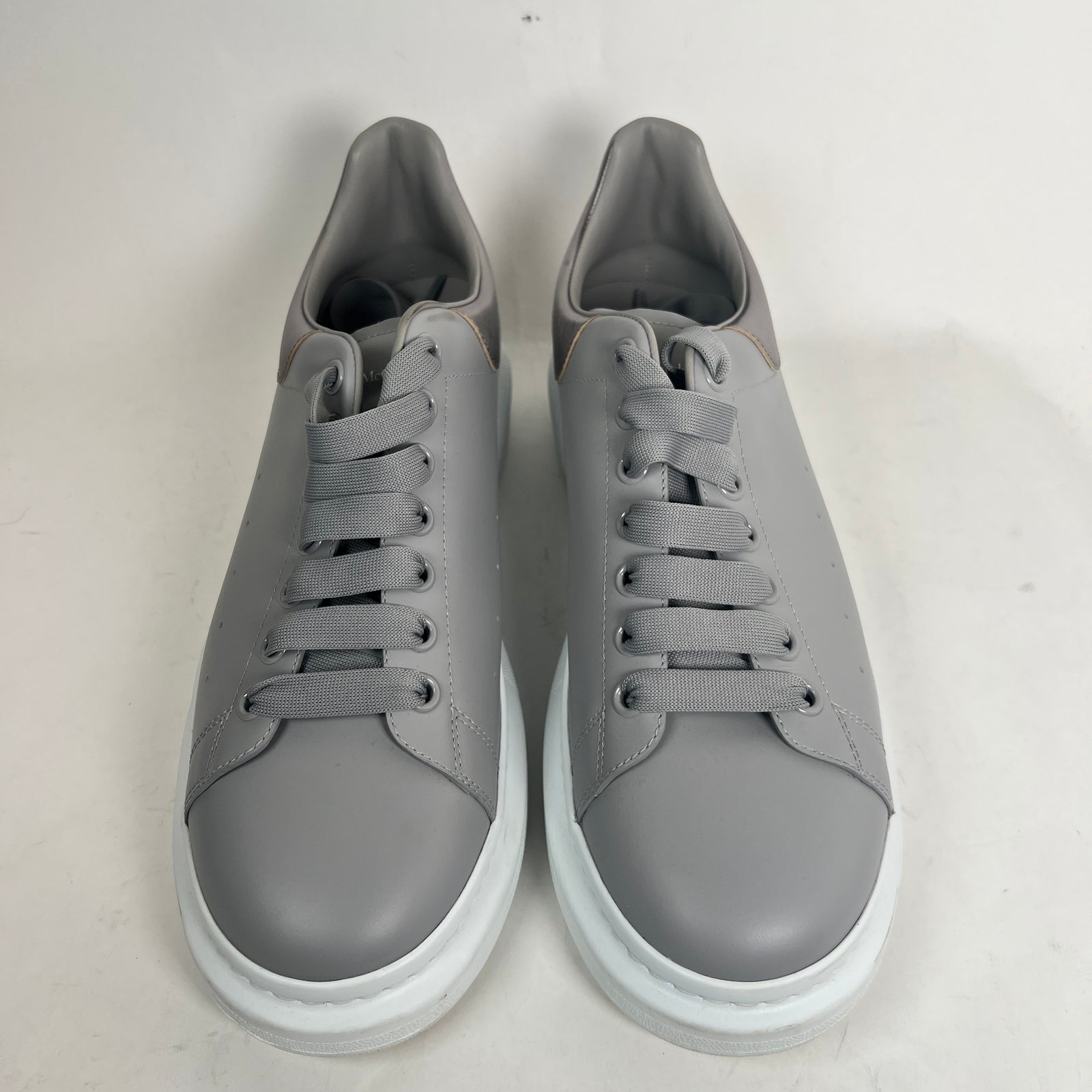 Alexander Mcqueen True Grey/Silver Sneaker Size 45.5