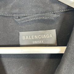 Balenciaga Black Tape Jean Jacket Size 4
