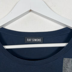 Raf Simons 'Peacock' Multi-Patch Graphic T-Shirt