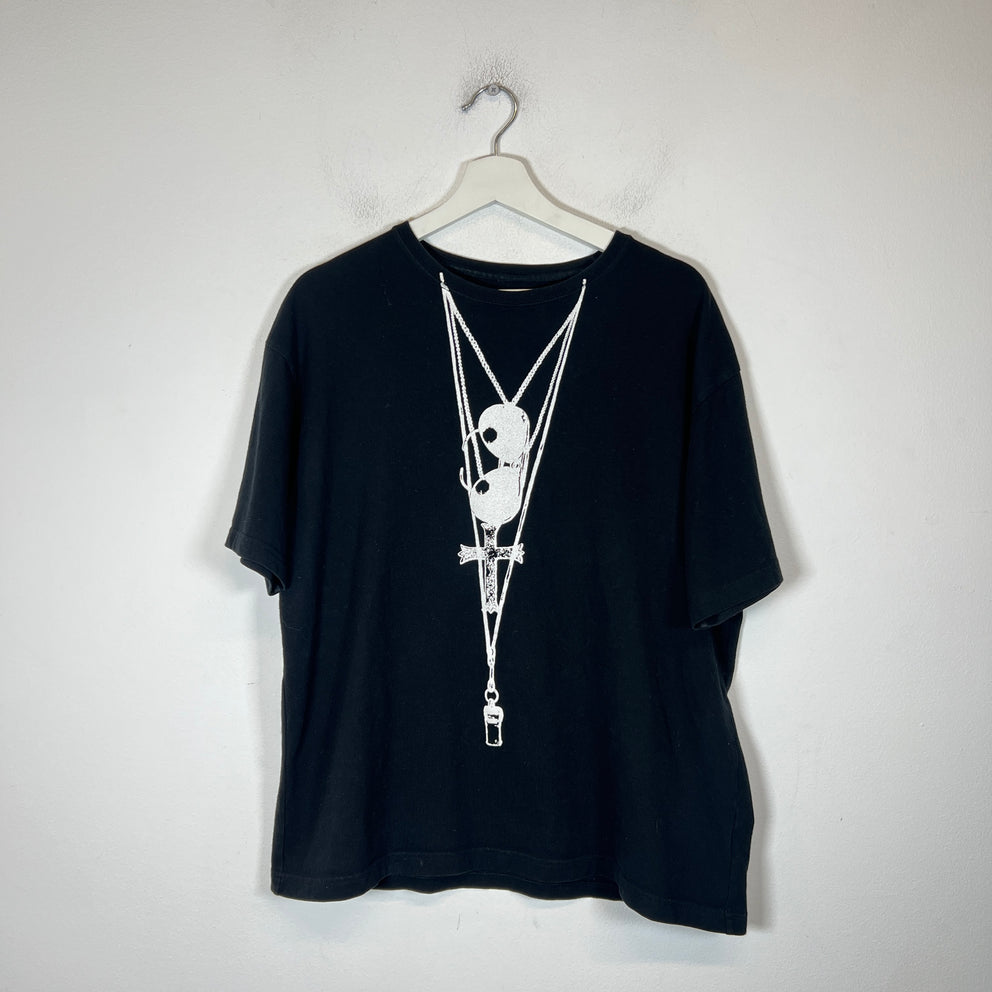 Number (N)ine Black 'Welcome To The Shadow' T-Shirt Size 2