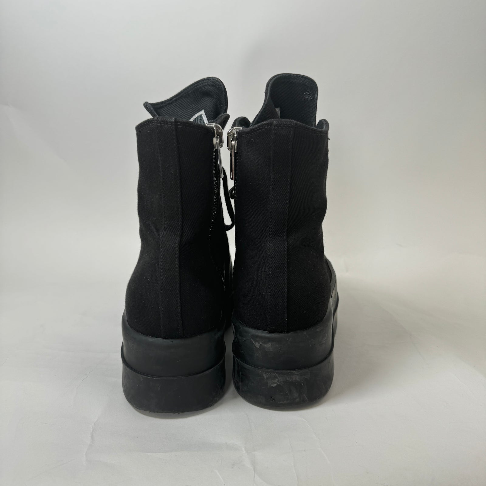 Rick Owens Drkshdw Black Mega Bumper Sneakers Size 42.5