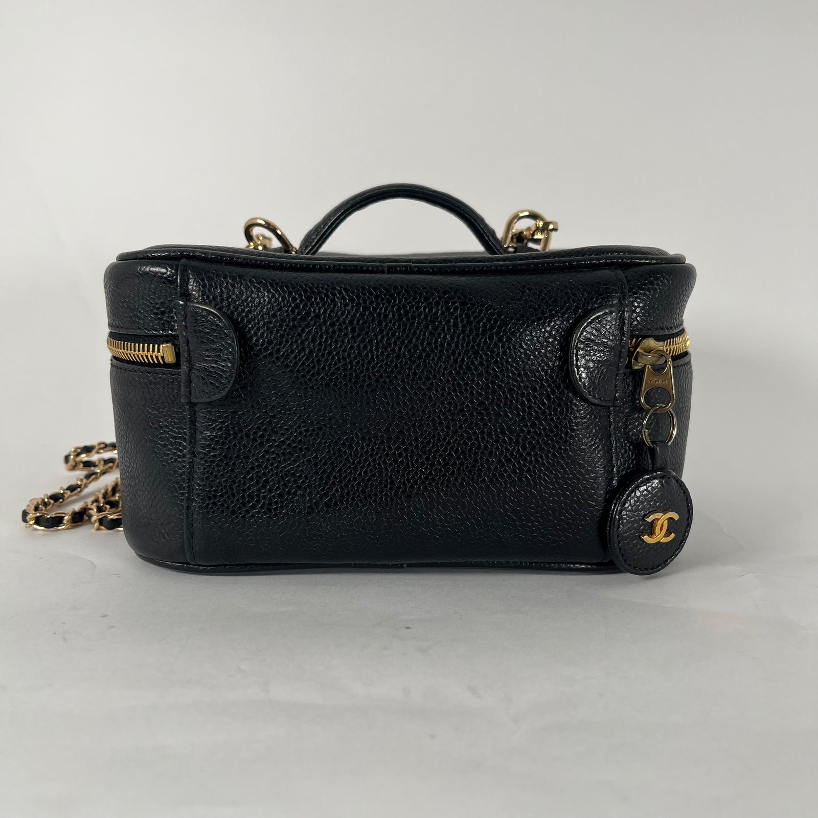 Chanel Caviar Leather Timeless Vanity Case