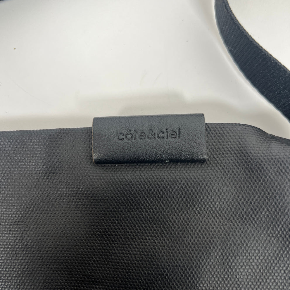 Cote&Ciel Black Small Crossbody Bag