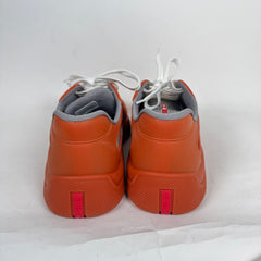 Prada Burnt Orange Rubber Cups Size 44