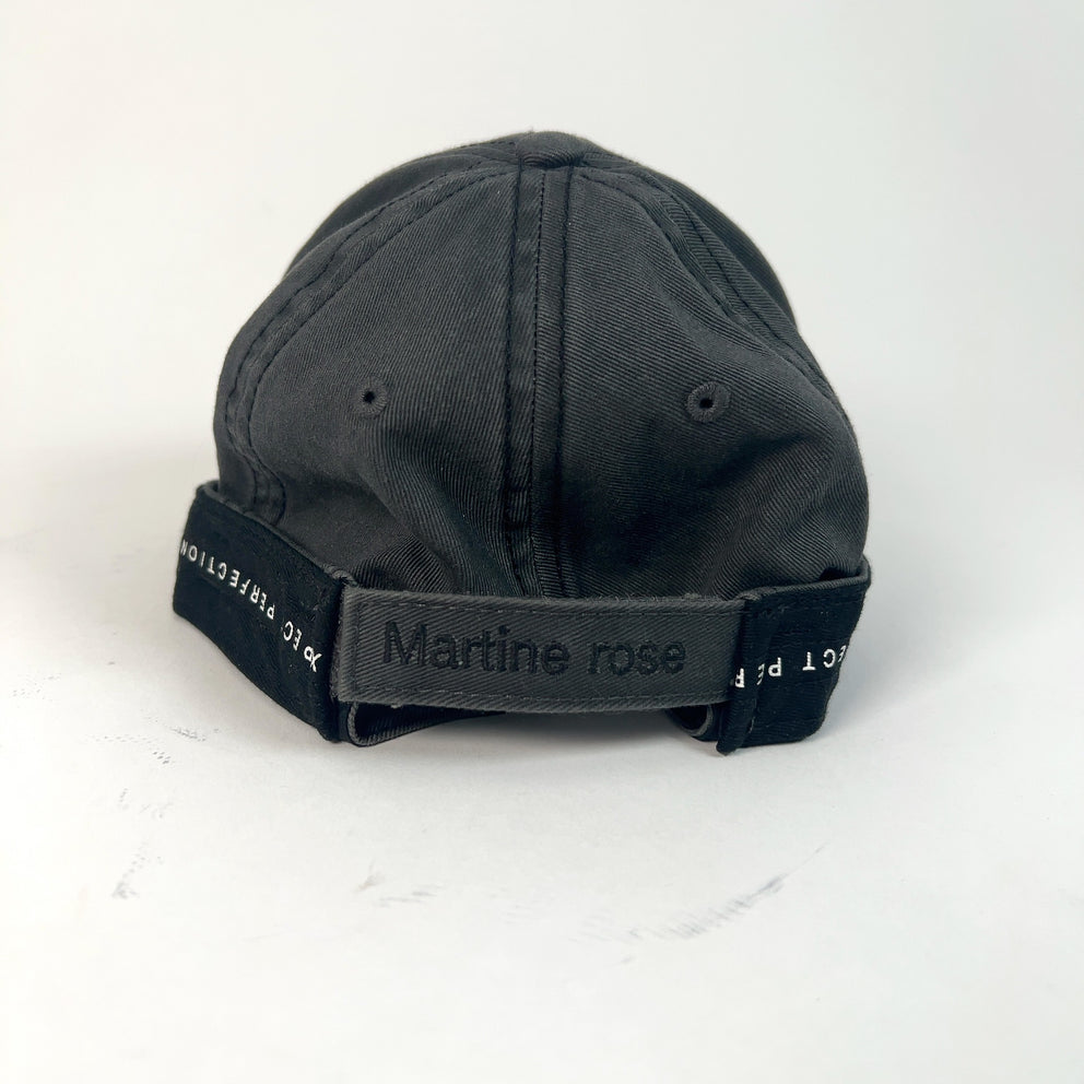 Martine Rose Logo Roll Back Graphic Hat