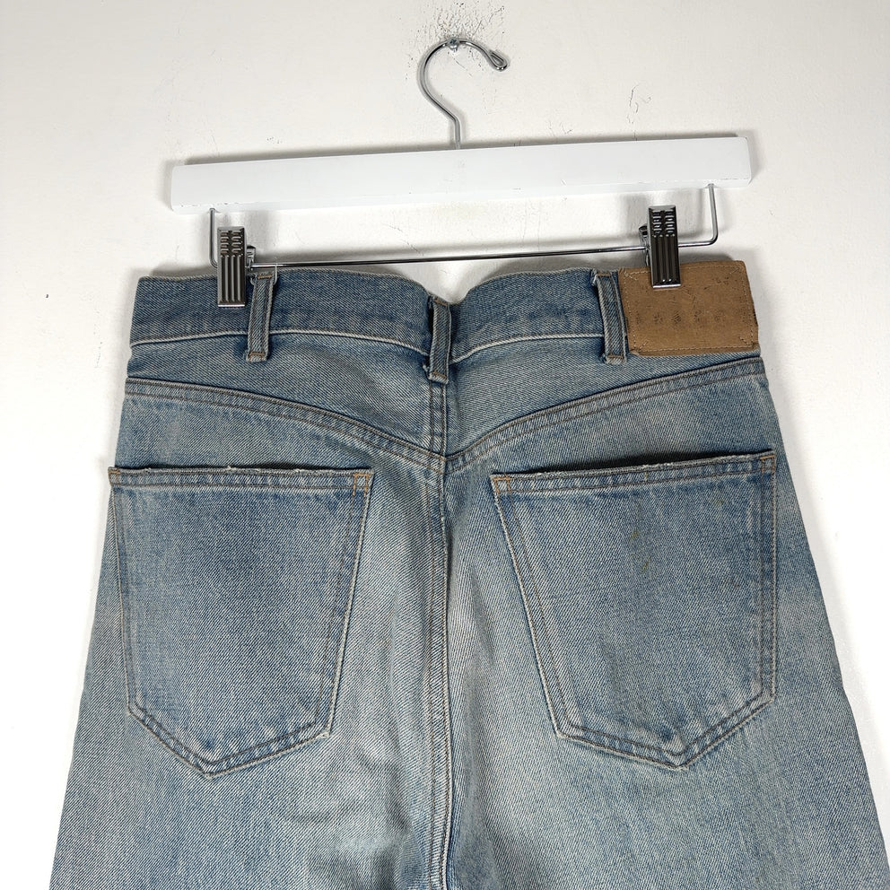 Celine Blue Kurt Destroyed Light-Wash Denim Jeans