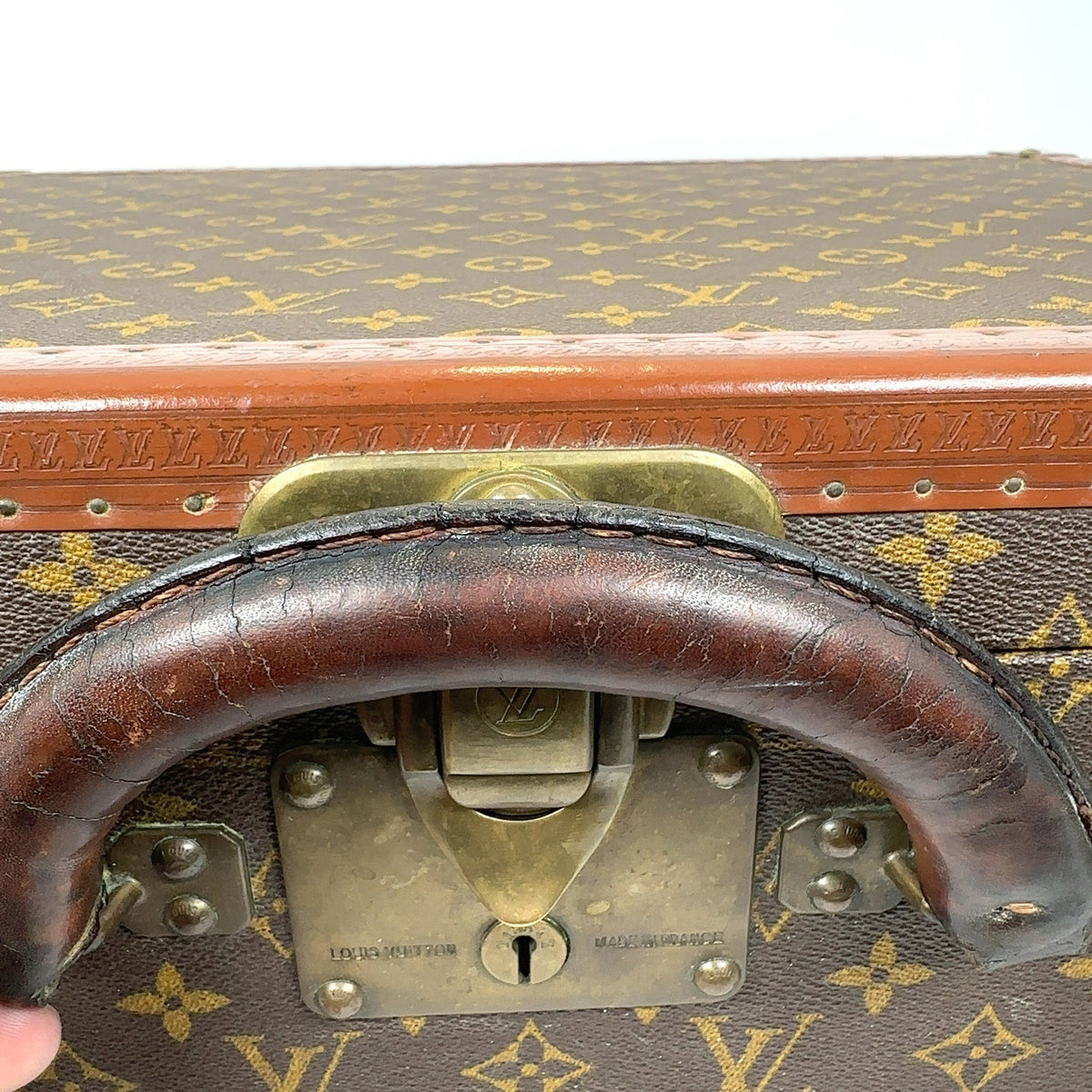 Louis Vuitton 1954 Monogram Alzer 50 Trunk