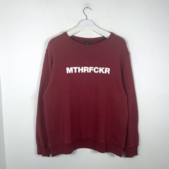 Number (N)ine 'Mthrfckr' Spell Out Graphic Crewneck