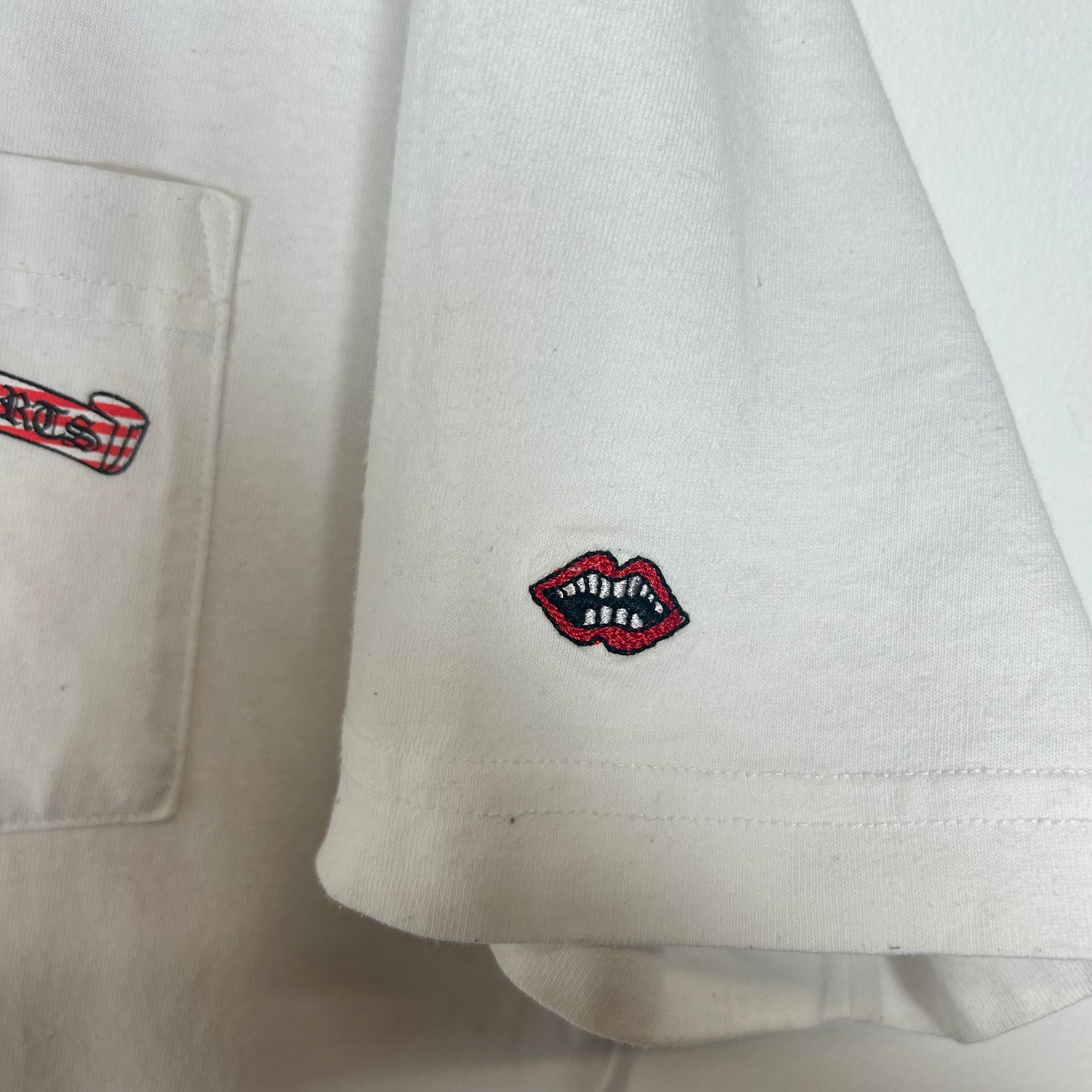Chrome Hearts White Matty Boy American Flag Tee Size L