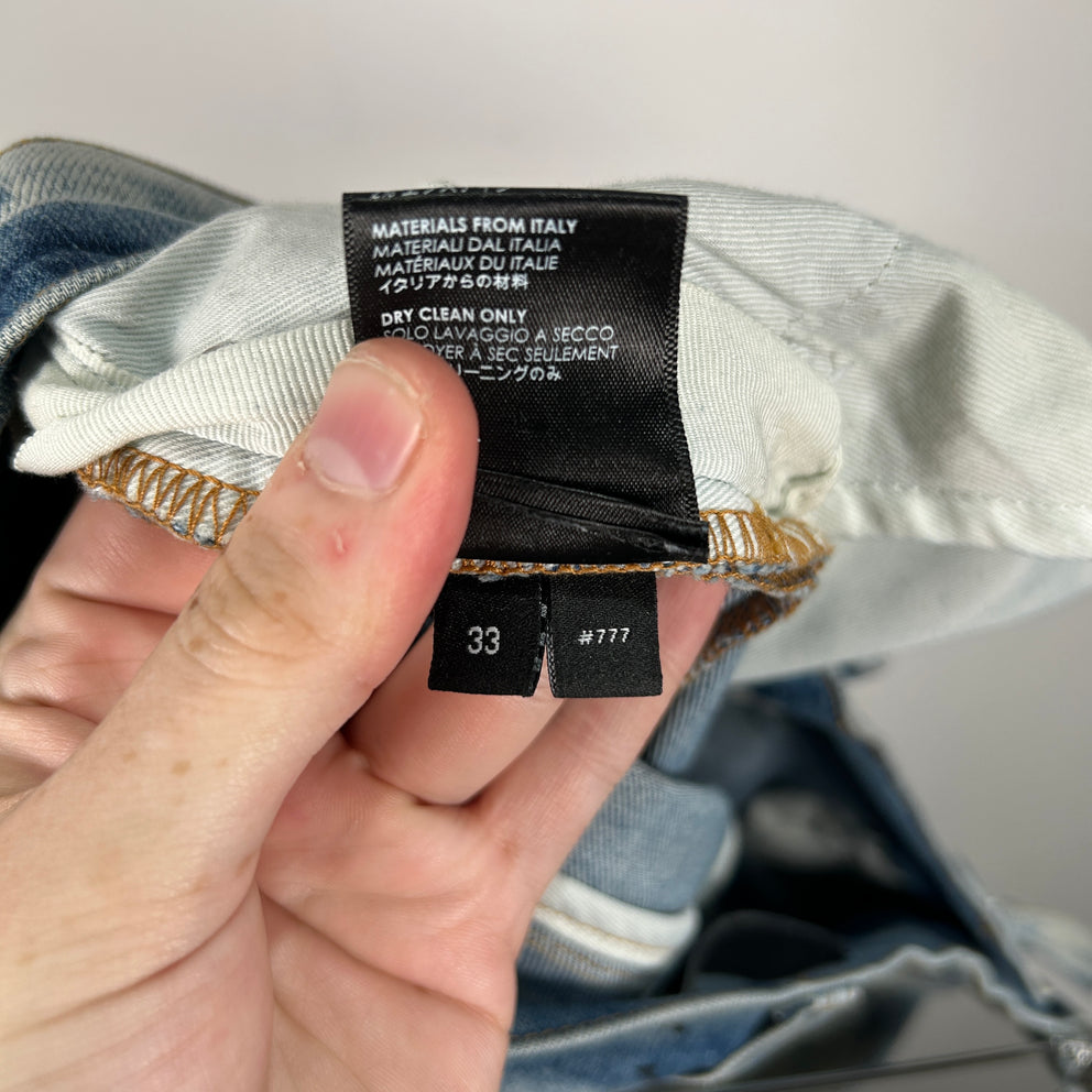 Amiri Bones Patch MX1 Jeans Size 33