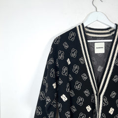 Sandro Jacquard Logo Sweater