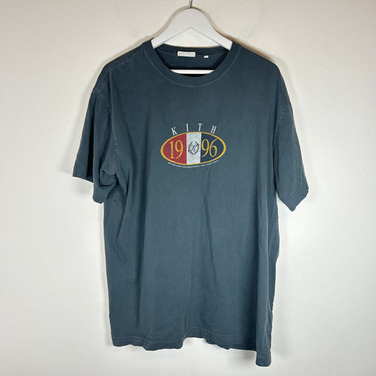 Kith Insignia Vintage 1996 Grey T-Shirt Size XL