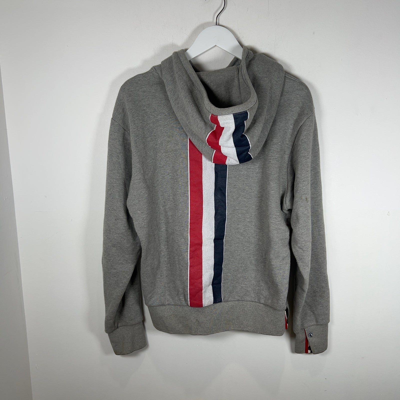 Thom Browne Back Classic Stripe Hoodie