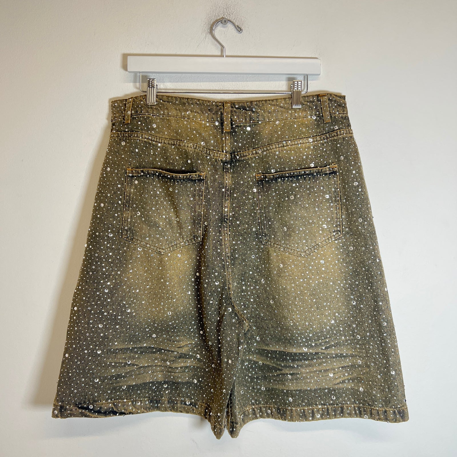 Vale Forever Rainforest Denim Shorts Size 32